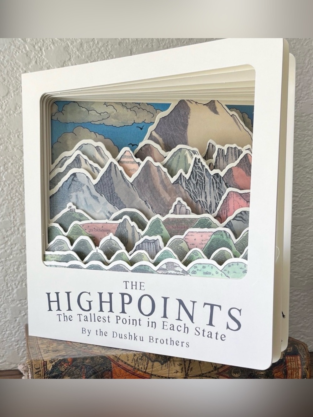 Author-signed, limited edition hardcover, The Highpoints by Dushku Brothers